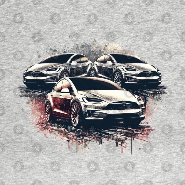 Tesla Model X by Vehicles-Art